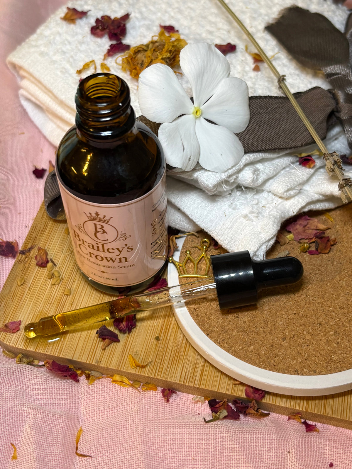 Herbal Hair & Scalp Oil – Chebe & Batana Oil Blend