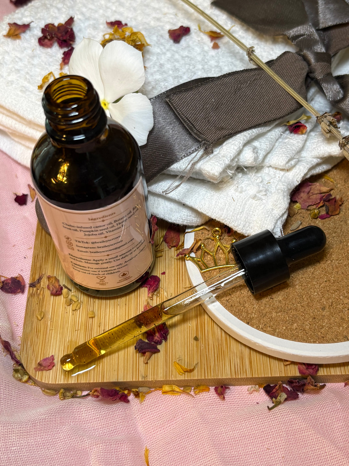 Herbal Hair & Scalp Oil – Chebe & Batana Oil Blend